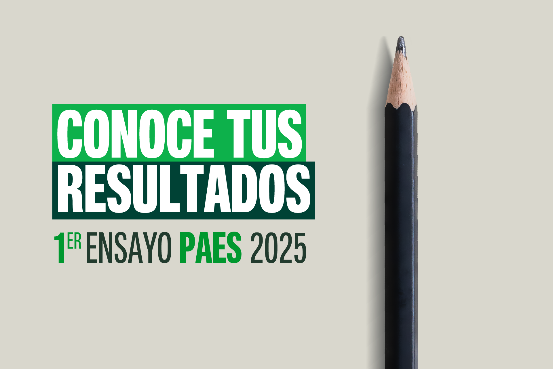 ¡Ya están disponibles tus resultados!